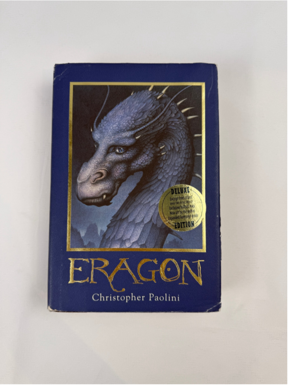 Eragon Deluxe Edition 2003 Hardcover Christopher Paolini Inheritance with Map